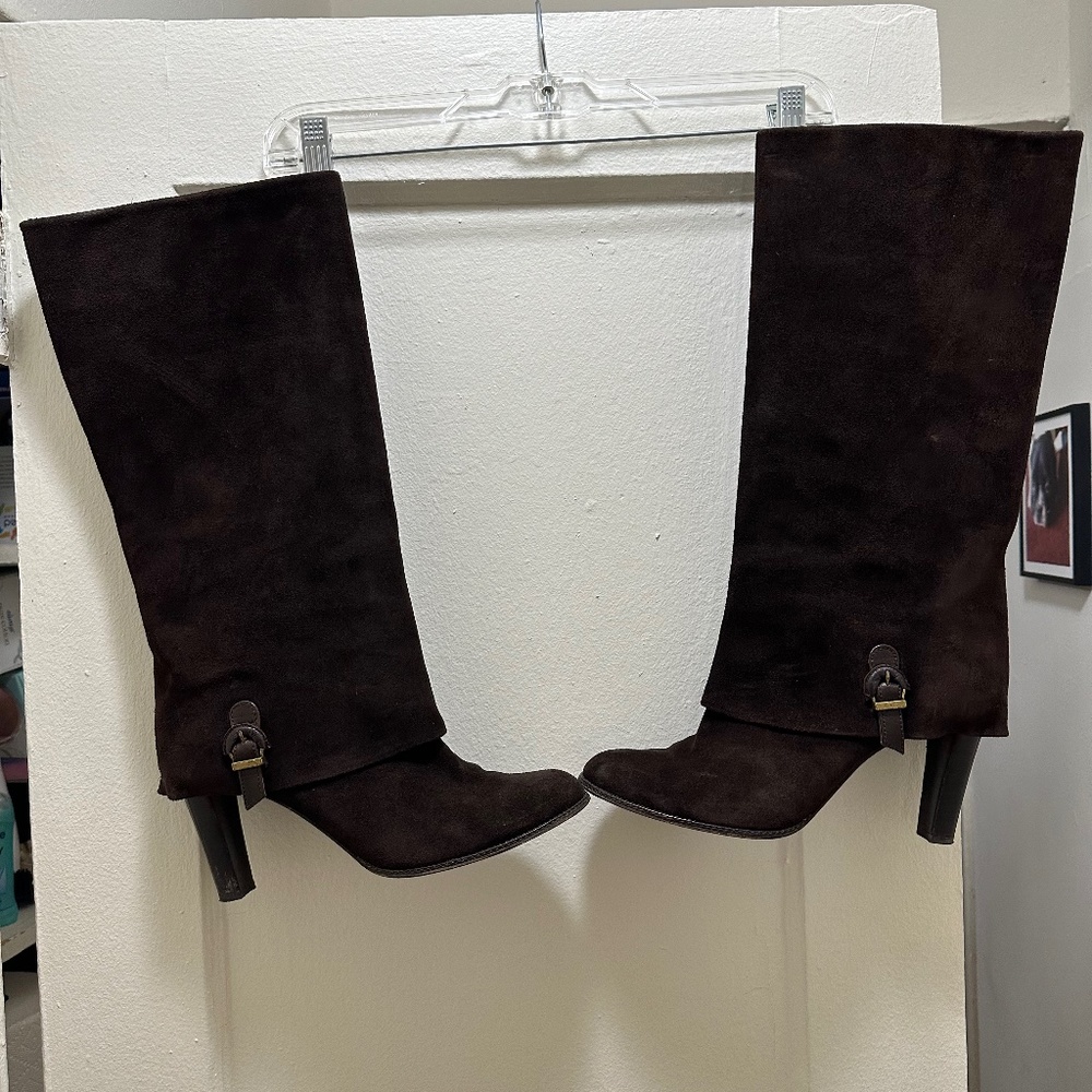 Delman Women's Gaiety-S Tall Shaft Heel Boot